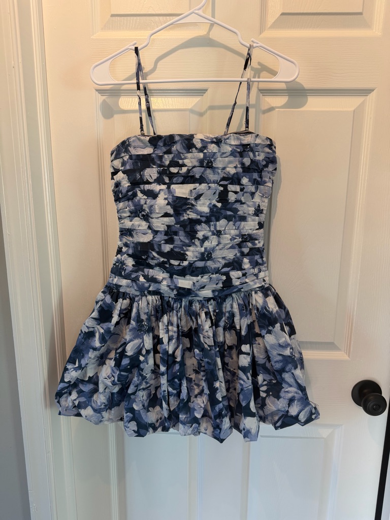 Abercrombie & Fitch Emerson Bubble Hem Dress